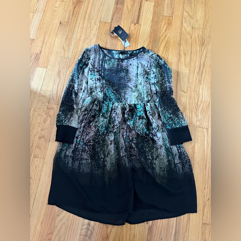 ABS long sleeve dress- NWT size 4